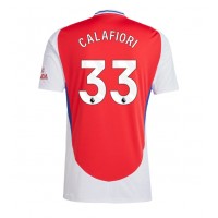 Maglie da calcio Arsenal Riccardo Calafiori #33 Prima Maglia 2024-25 Manica Corta